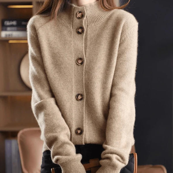 Women's Cashmere Cardigan | Soft & Elegant Sweater with Comfortable Fit
