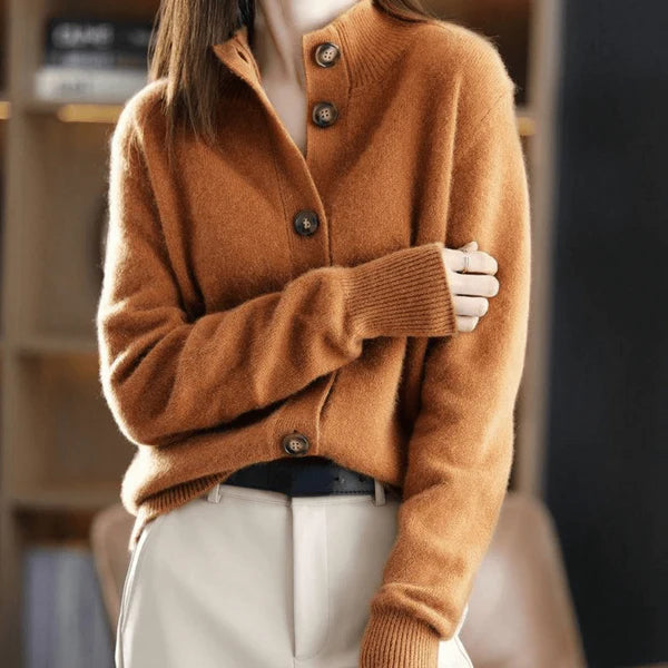 Women's Cashmere Cardigan | Soft & Elegant Sweater with Comfortable Fit