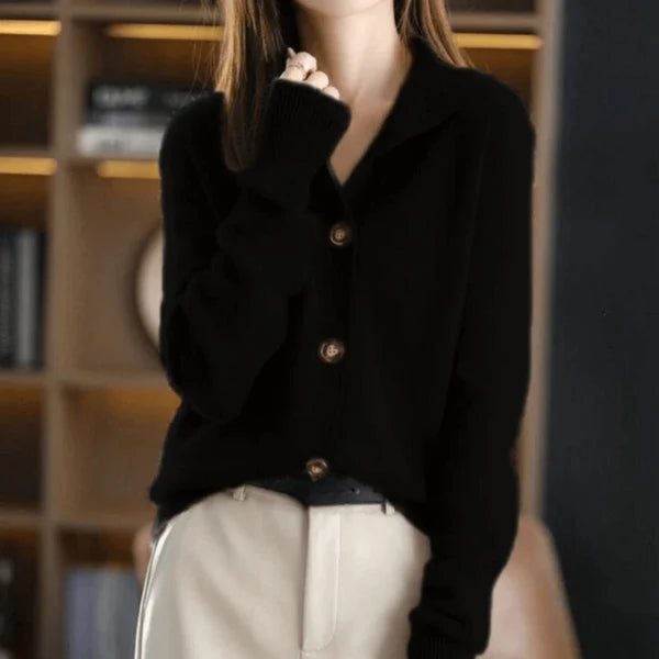 Women's Cashmere Cardigan | Soft & Elegant Sweater with Comfortable Fit
